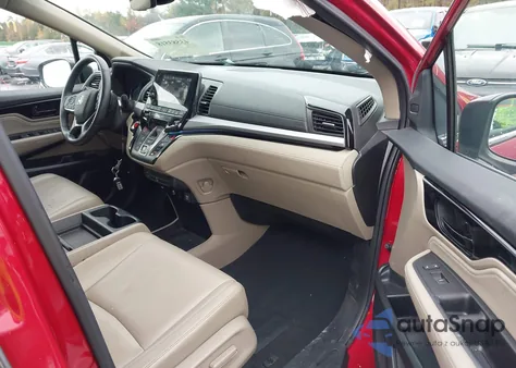 2023 Honda Odyssey Touring z USA, uszkodzony, nr VIN 5FNRL6H8XPB014625